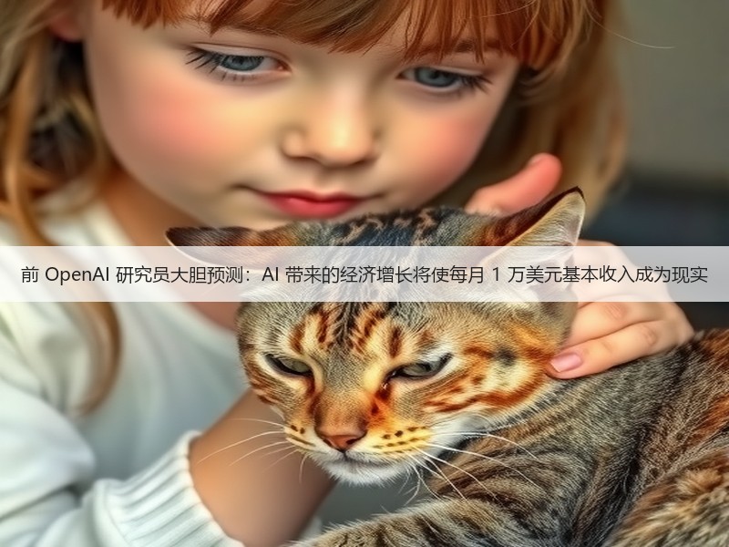 前 OpenAI 研究员大胆预测：AI 带来的经济增长将使每月 1 万美元基本收入成为现实(图3)