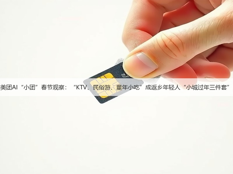 美团AI“小团”春节观察：“KTV、民俗游、童年小吃”成返乡年轻人“小城过年三件套”(图2)