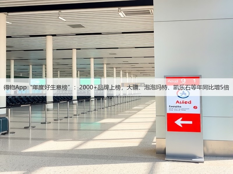 得物App“年度好生意榜”：2000+品牌上榜，大疆、泡泡玛特、凯乐石等年同比增5倍(图3)