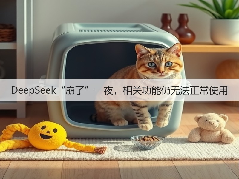 DeepSeek“崩了”一夜,相关功能仍无法正常使用(图2) DeepSeek“崩了”一夜,相关功能仍无法正常使用(图2)