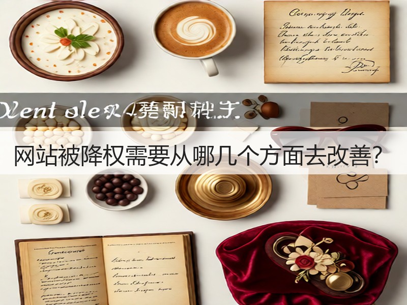 网站被降权需要从哪几个方面去改善？(图2)