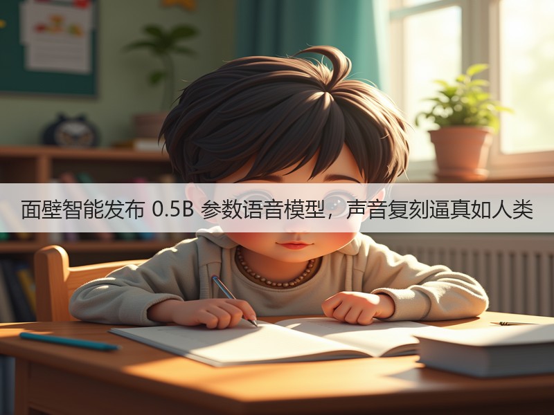 面壁智能发布 0.5B 参数语音模型,声音复刻逼真如人类(图2) 面壁智能发布 0.5B 参数语音模型,声音复刻逼真如人类(图2)