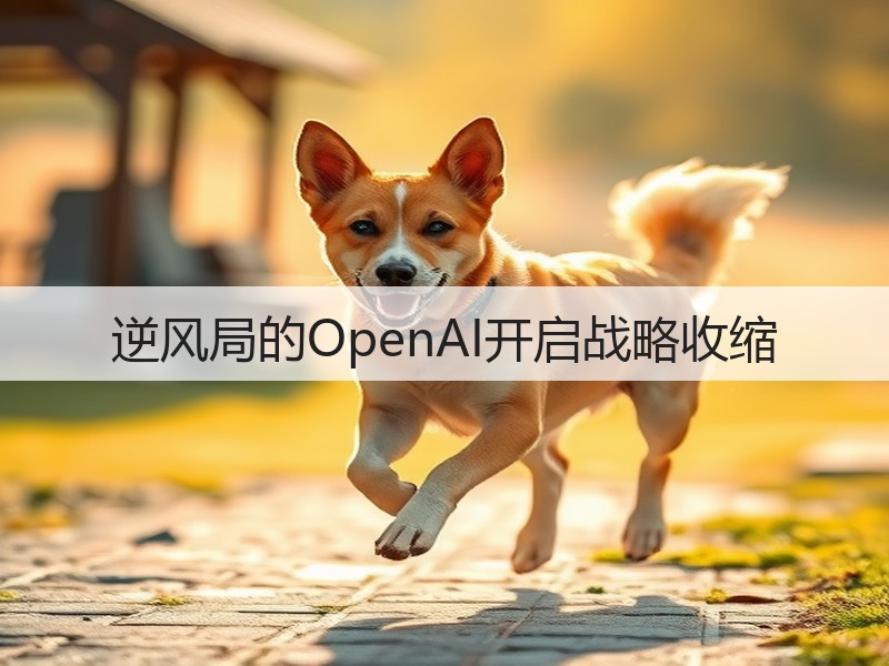 逆风局的OpenAI开启战略收缩(图3) 逆风局的OpenAI开启战略收缩(图3)
