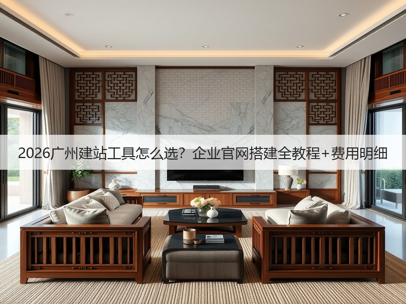 2026广州建站工具怎么选？企业官网搭建全教程+费用明细(图3)