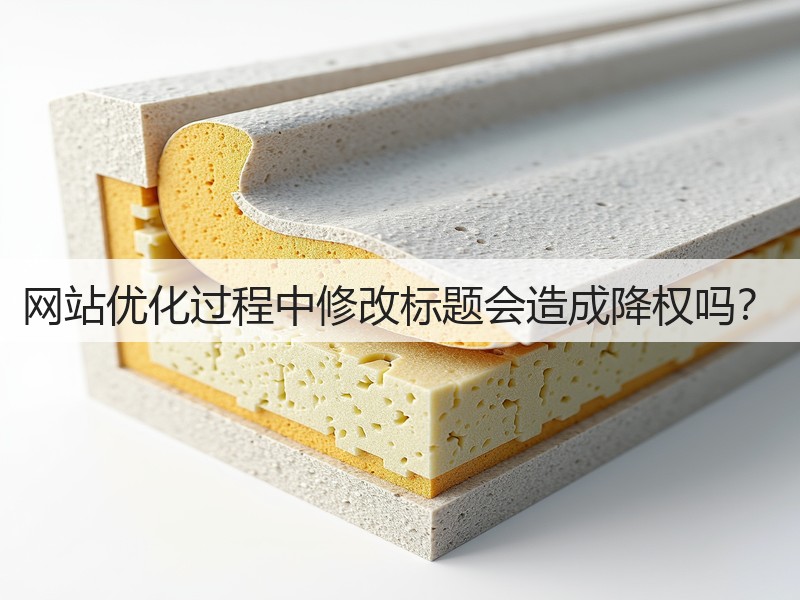 网站优化过程中修改标题会造成降权吗？(图3)