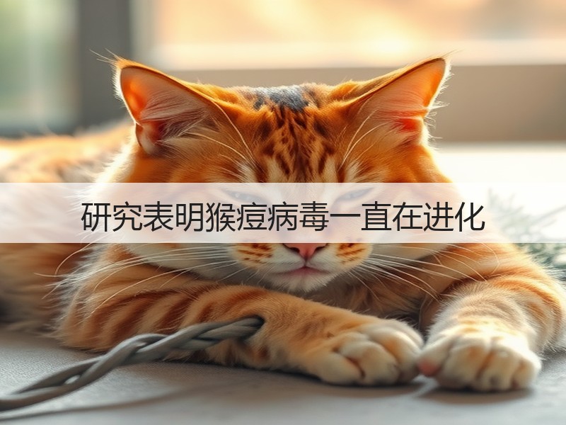 研究表明猴痘病毒一直在进化(图2) 研究表明猴痘病毒一直在进化(图2)