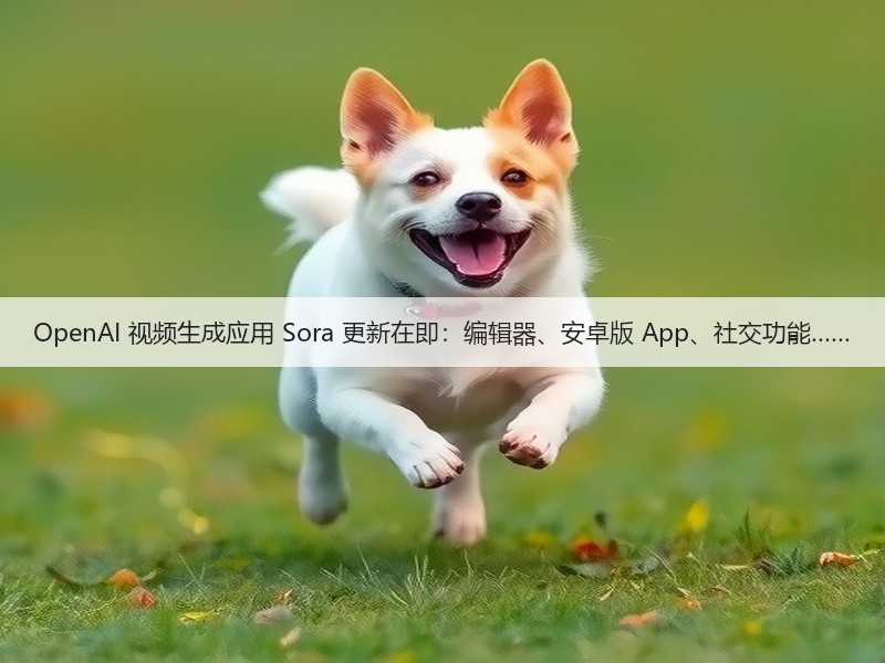 OpenAI 视频生成应用 Sora 更新在即:编辑器、安卓版 App、社交功能……(图2) OpenAI 视频生成应用 Sora 更新在即:编辑器、安卓版 App、社交功能……(图2)