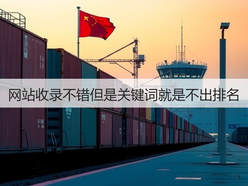 网站收录不错但是关键词就是不出排名