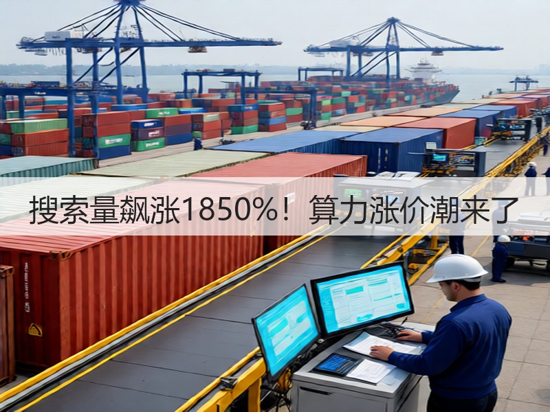 搜索量飙涨1850%!算力涨价潮来了(图2) 搜索量飙涨1850%!算力涨价潮来了(图2)