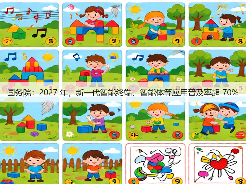 国务院：2027 年，新一代智能终端、智能体等应用普及率超 70%(图3)