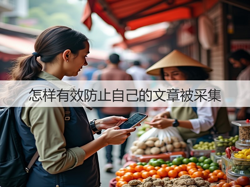 怎样有效防止自己的文章被采集(图3) 怎样有效防止自己的文章被采集(图3)