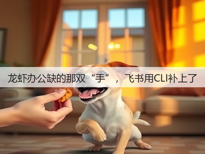 龙虾办公缺的那双“手”,飞书用CLI补上了(图2) 龙虾办公缺的那双“手”,飞书用CLI补上了(图2)