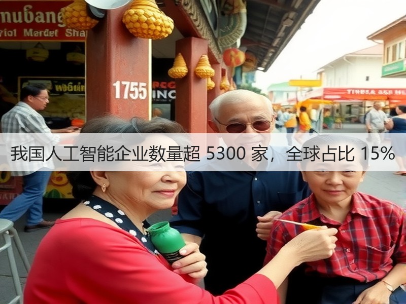 我国人工智能企业数量超 5300 家,全球占比 15%(图3) 我国人工智能企业数量超 5300 家,全球占比 15%(图3)
