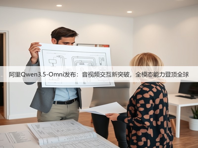 阿里Qwen3.5-Omni发布：音视频交互新突破，全模态能力登顶全球(图3)