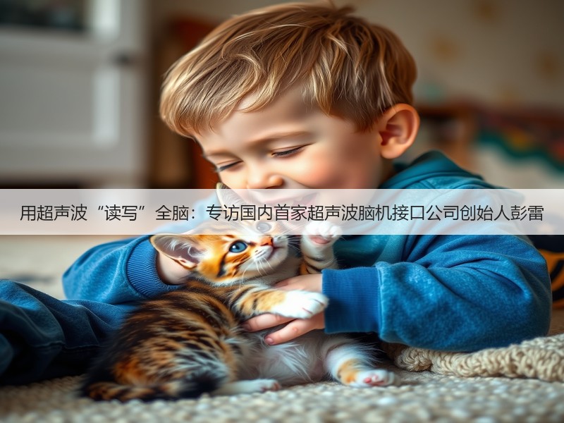 用超声波“读写”全脑：专访国内首家超声波脑机接口公司创始人彭雷(图2)