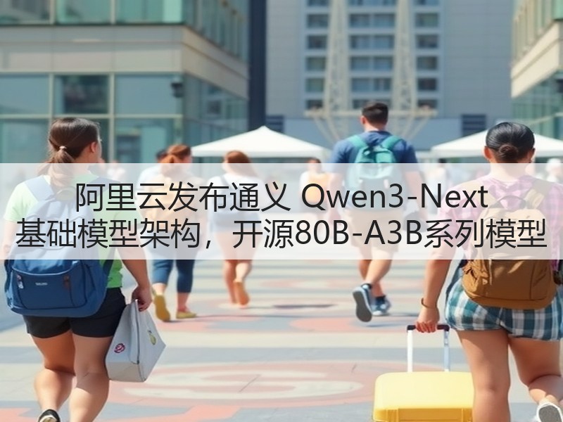 阿里云发布通义 Qwen3-Next 基础模型架构,开源80B-A3B系列模型(图3) 阿里云发布通义 Qwen3-Next 基础模型架构,开源80B-A3B系列模型(图3)