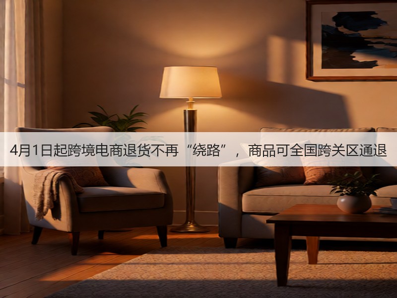 4月1日起跨境电商退货不再“绕路”,商品可全国跨关区通退(图2) 4月1日起跨境电商退货不再“绕路”,商品可全国跨关区通退(图2)