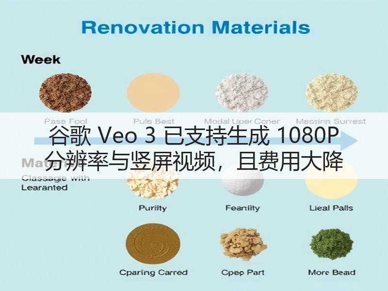 谷歌 Veo 3 已支持生成 1080P 分辨率与竖屏视频,且费用大降(图3) 谷歌 Veo 3 已支持生成 1080P 分辨率与竖屏视频,且费用大降(图3)
