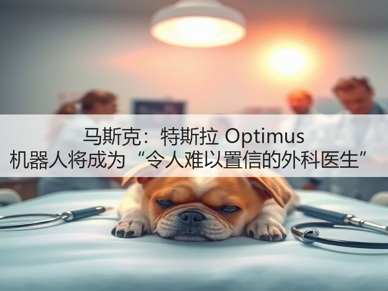 马斯克：特斯拉 Optimus 机器人将成为“令人难以置信的外科医生”(图2)