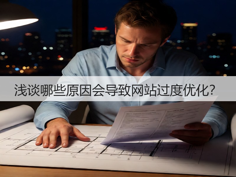 浅谈哪些原因会导致网站过度优化？(图3)