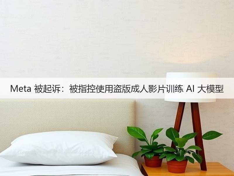 Meta 被起诉：被指控使用盗版成人影片训练 AI 大模型(图3)