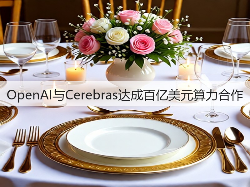 OpenAI与Cerebras达成百亿美元算力合作(图2)