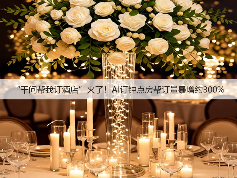 “千问帮我订酒店”火了！AI订钟点房帮订量暴增约300%(图3)