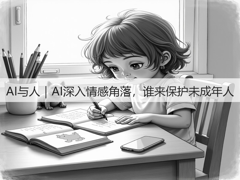 AI与人｜AI深入情感角落，谁来保护未成年人(图2)