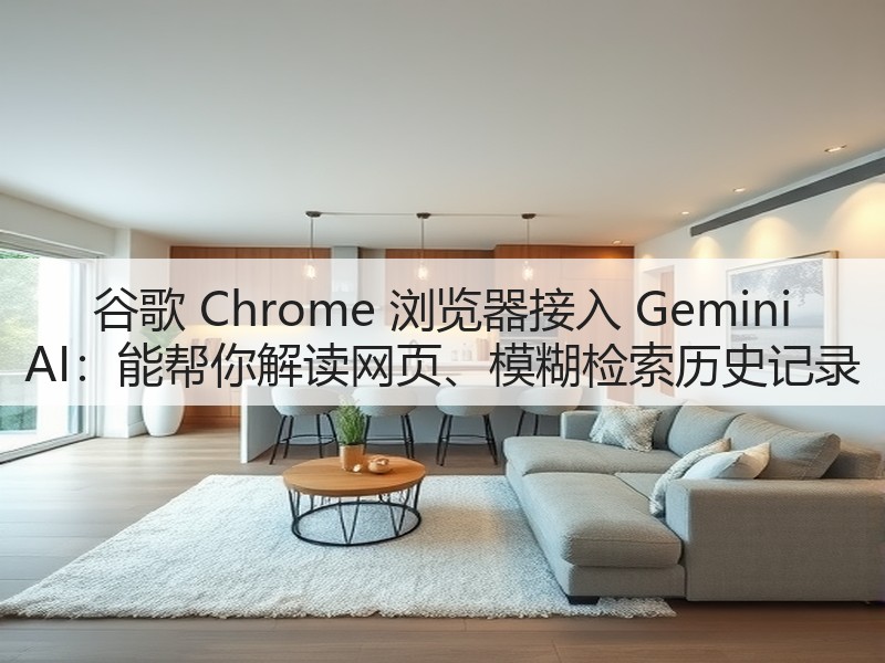 谷歌 Chrome 浏览器接入 Gemini AI：能帮你解读网页、模糊检索历史记录(图2)