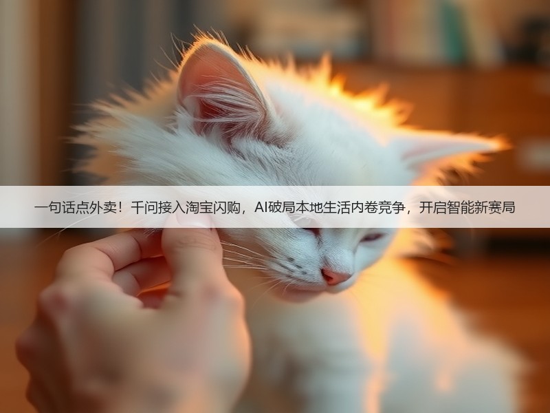 一句话点外卖!千问接入淘宝闪购,AI破局本地生活内卷竞争,开启智能新赛局(图3) 一句话点外卖!千问接入淘宝闪购,AI破局本地生活内卷竞争,开启智能新赛局(图3)