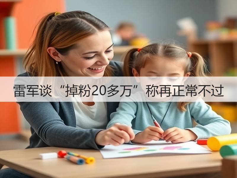 雷军谈“掉粉20多万”称再正常不过(图2)