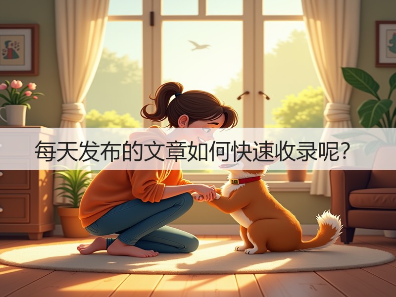 每天发布的文章如何快速收录呢?(图2) 每天发布的文章如何快速收录呢?(图2)