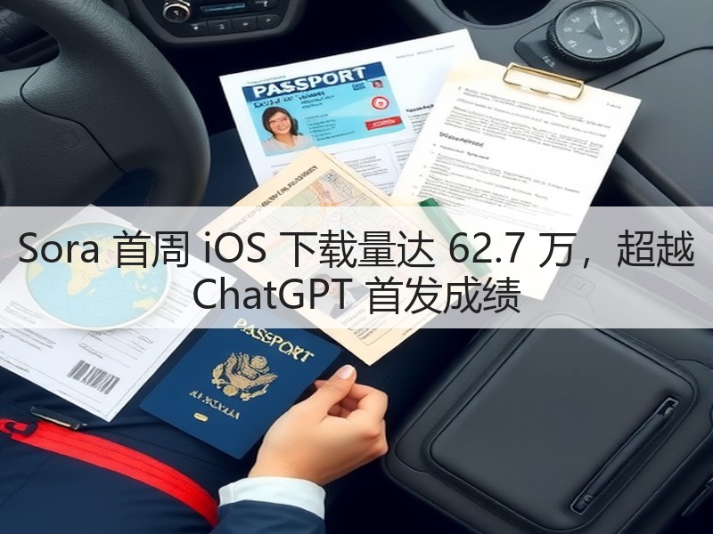 Sora 首周 iOS 下载量达 62.7 万,超越 ChatGPT 首发成绩(图2) Sora 首周 iOS 下载量达 62.7 万,超越 ChatGPT 首发成绩(图2)