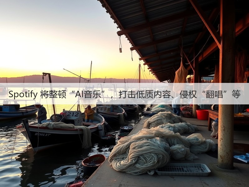 Spotify 将整顿“AI音乐”,打击低质内容、侵权“翻唱”等(图2) Spotify 将整顿“AI音乐”,打击低质内容、侵权“翻唱”等(图2)