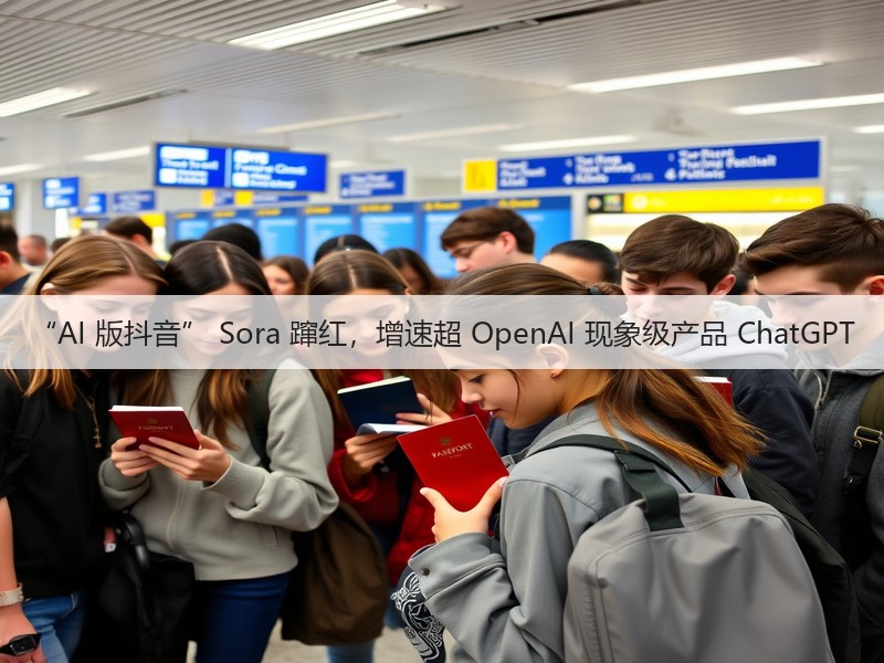 “AI 版抖音” Sora 蹿红,增速超 OpenAI 现象级产品 ChatGPT(图3) “AI 版抖音” Sora 蹿红,增速超 OpenAI 现象级产品 ChatGPT(图3)