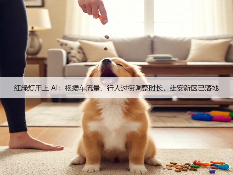红绿灯用上 AI：根据车流量、行人过街调整时长，雄安新区已落地
