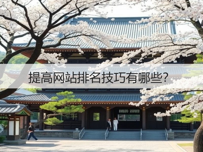 提高网站排名技巧有哪些？