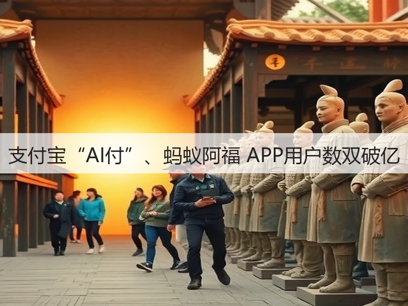 支付宝“AI付”、蚂蚁阿福 APP用户数双破亿(图3)