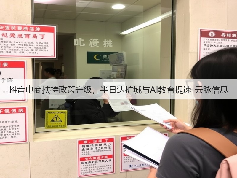 抖音电商扶持政策升级,半日达扩城与AI教育提速-云脉信息(图2) 抖音电商扶持政策升级,半日达扩城与AI教育提速-云脉信息(图2)