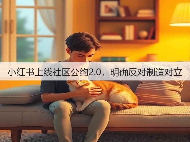 小红书上线社区公约2.0，明确反对制造对立(图2)