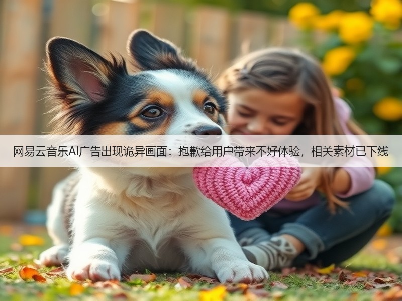 网易云音乐AI广告出现诡异画面:抱歉给用户带来不好体验,相关素材已下线(图3) 网易云音乐AI广告出现诡异画面:抱歉给用户带来不好体验,相关素材已下线(图3)