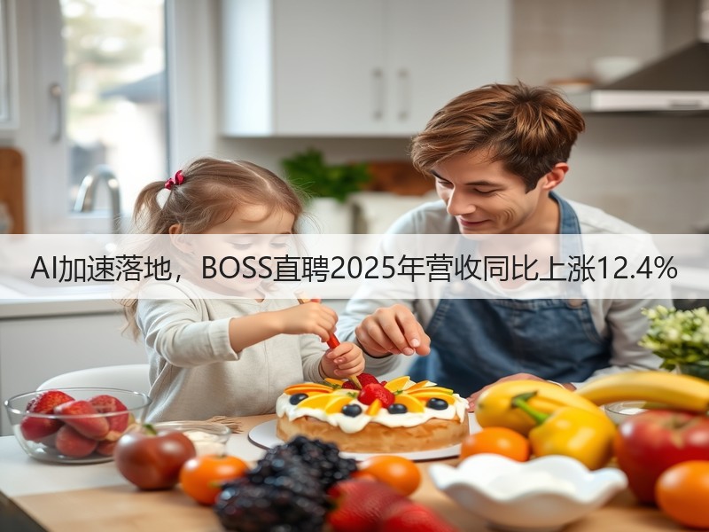 AI加速落地，BOSS直聘2025年营收同比上涨12.4%(图2)