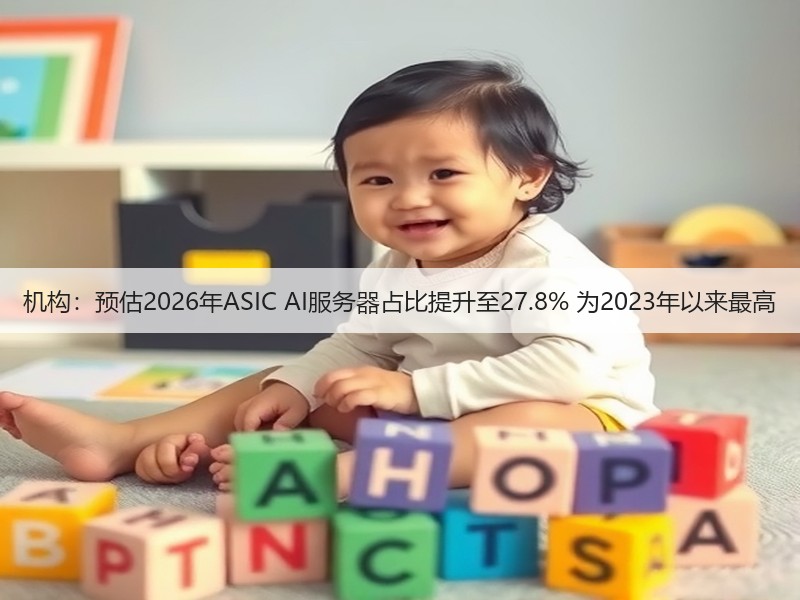 机构：预估2026年ASIC AI服务器占比提升至27.8% 为2023年以来最高(图2)