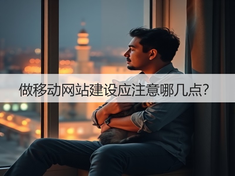 做移动网站建设应注意哪几点？