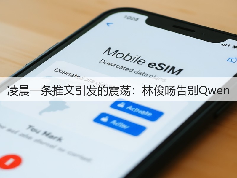 凌晨一条推文引发的震荡：林俊旸告别Qwen(图2)