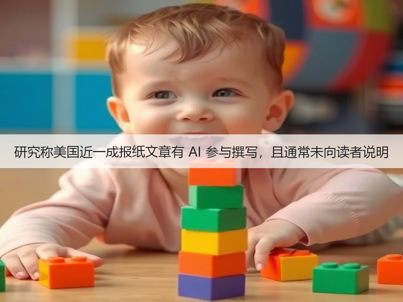 研究称美国近一成报纸文章有 AI 参与撰写，且通常未向读者说明(图3)