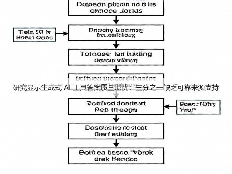 研究显示生成式 AI 工具答案质量堪忧:三分之一缺乏可靠来源支持(图1) 研究显示生成式 AI 工具答案质量堪忧:三分之一缺乏可靠来源支持(图1)