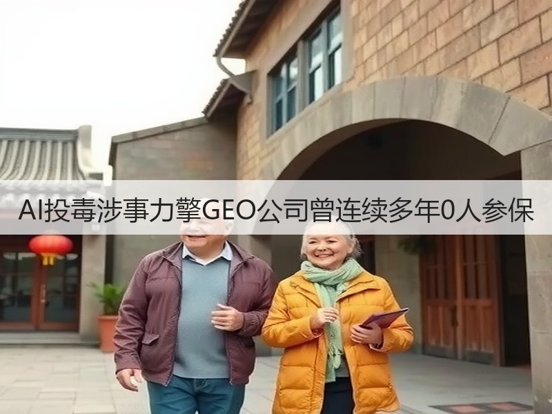 AI投毒涉事力擎GEO公司曾连续多年0人参保(图3) AI投毒涉事力擎GEO公司曾连续多年0人参保(图3)