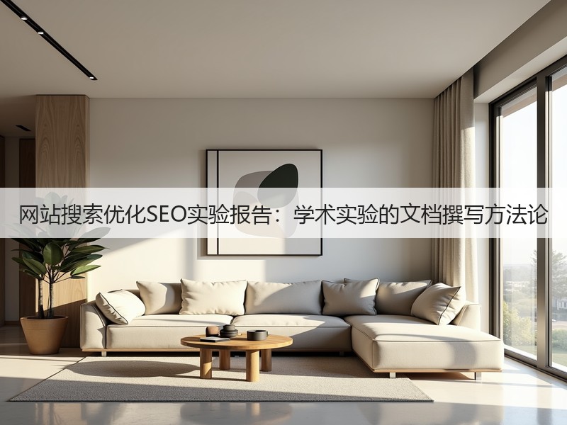 网站搜索优化SEO实验报告：学术实验的文档撰写方法论(图3)