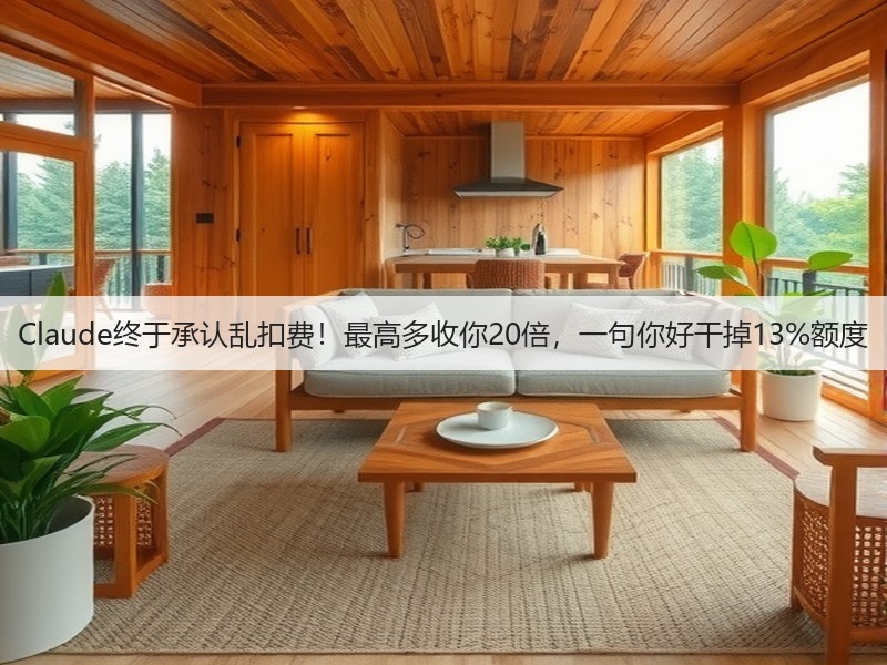 Claude终于承认乱扣费!最高多收你20倍,一句你好干掉13%额度(图2) Claude终于承认乱扣费!最高多收你20倍,一句你好干掉13%额度(图2)